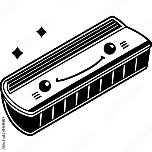 vector illustration of a musical instrument
