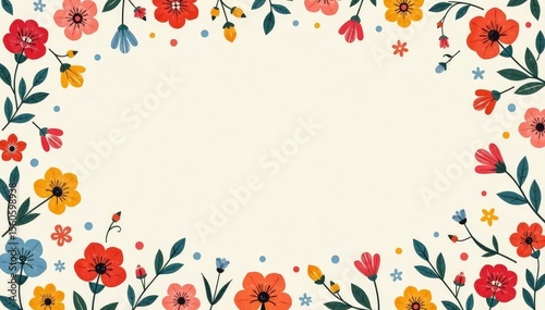 Small repeating floral motif, minimalist style , black, modern, grey