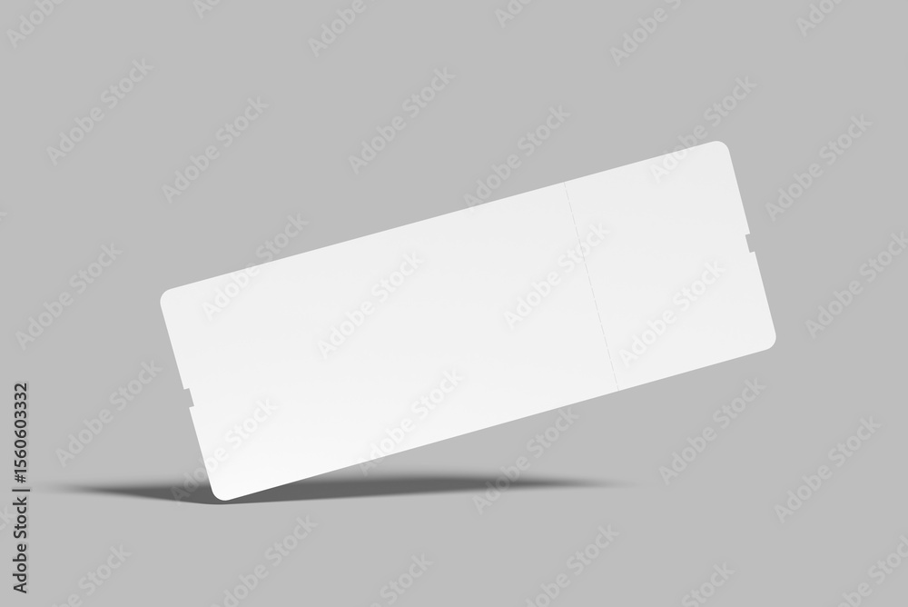 Boarding Pass Blank Mockup Template Boarding Pass Blank Mockup Template