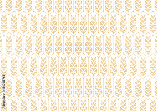 Wheat pattern wallpaper. oat symbol. free space for text. rice sign. Rice pattern wallpaper.
