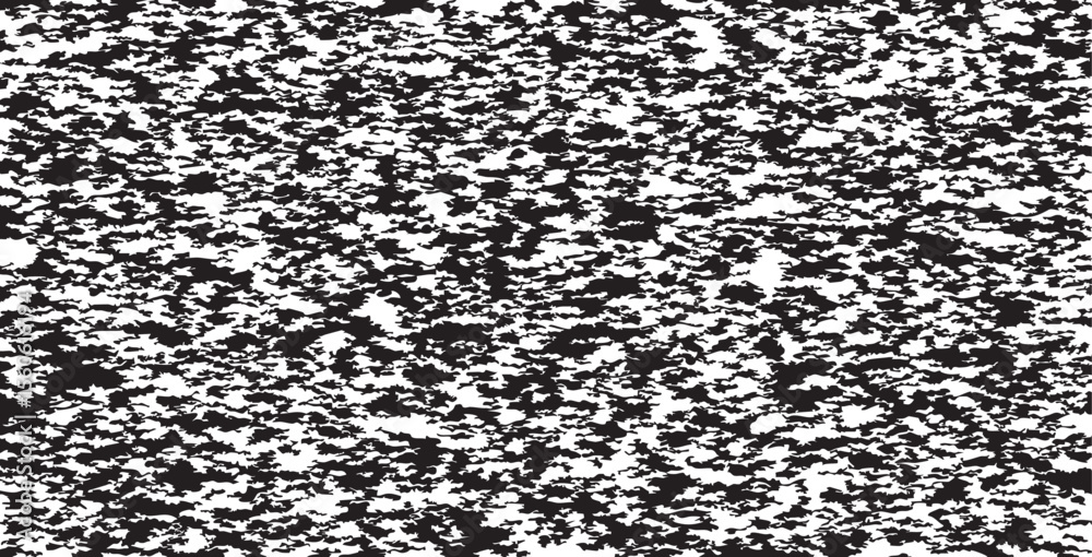 Black and White Camouflage Grunge Texture Vector Background Black and White Camouflage Grunge Texture Vector Background