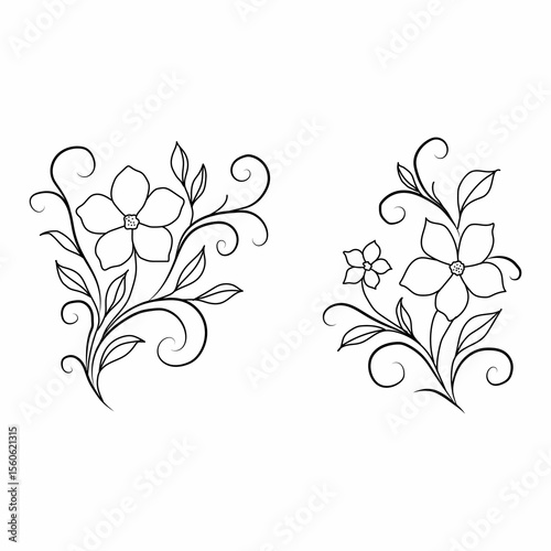 abstract floral background