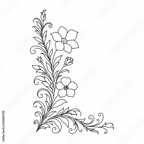 abstract floral background
