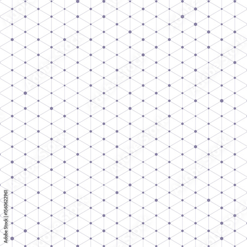 triangle pattern with connecting lines and dots 1802