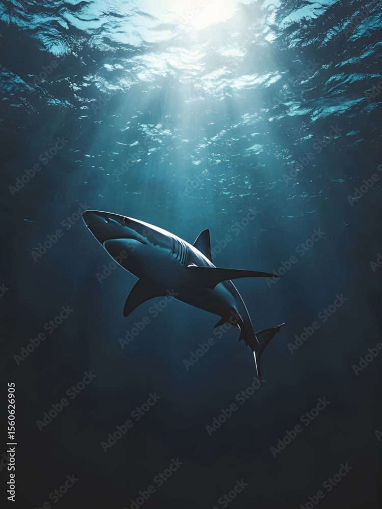 Obraz premium shark in the sea