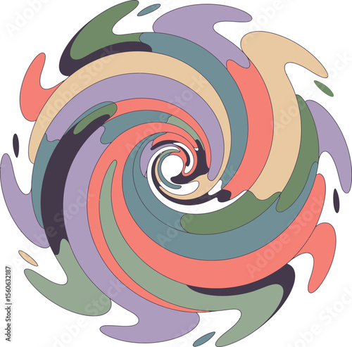 Abstract background smooth transitions