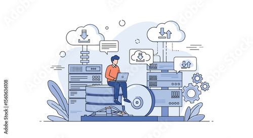 Modern Cloud Computing Infrastructure and Data Storage Solutions for Businesses