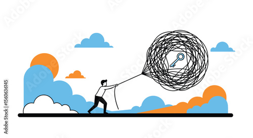 Unraveling Complex Problems with Clarity and Focused Effort