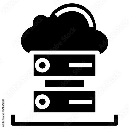 server vector icon