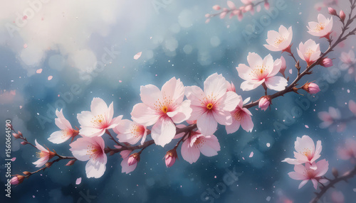 pink cherry blossom