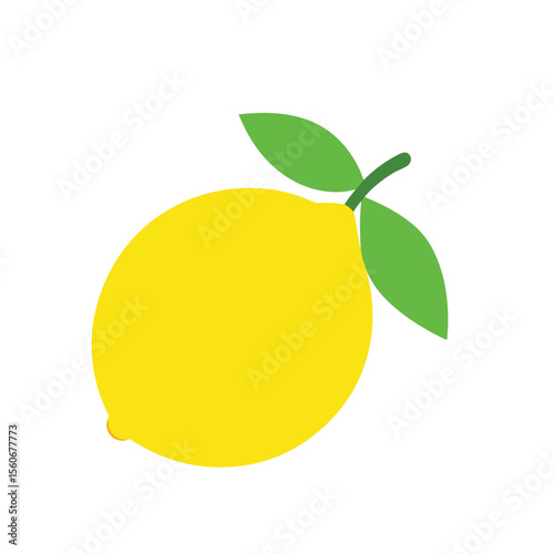 lemon isolated on white