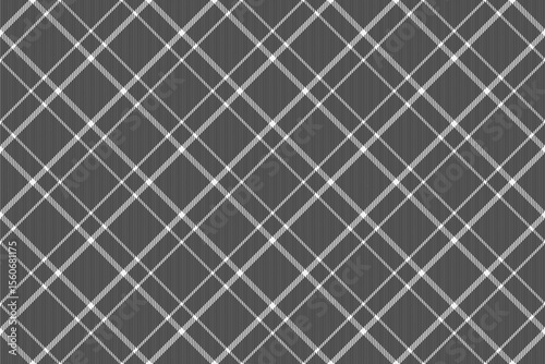 Elegant grayscale plaid pattern.  Perfect for textile design, website backgrounds, or stylish packaging. This subtle yet sophisticated design conveys order and timeless appeal.