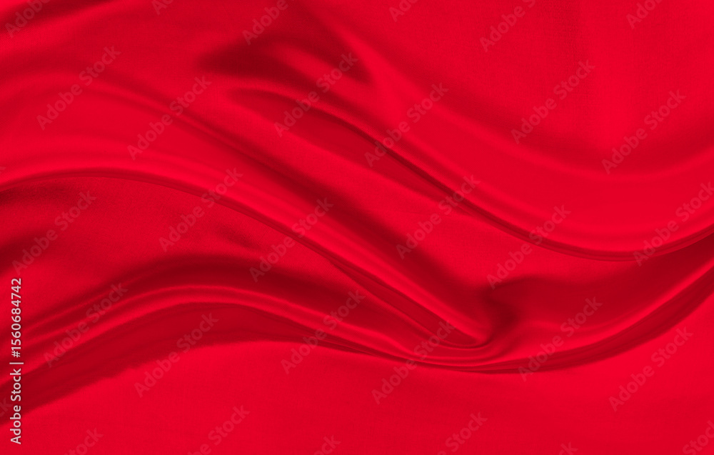 Obraz premium Black red satin dark fabric texture luxurious shiny that is abstract silk cloth background with patterns soft waves blur beautiful.