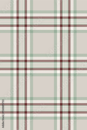 Trend pattern background seamless, colourful vector texture fabric. Premium tartan plaid check textile in white and pastel colors.