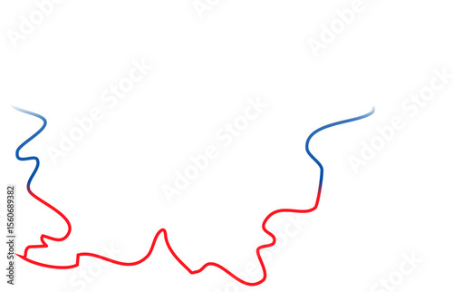 A silhouette map of Slovenia filled with the national flag's horizontal stripes of white, blue, and red, featuring the Slovenian coat of arms in the upper left.