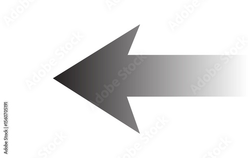 Gradient Gray Arrow Pointing Left Direction on Transparent Background Free Download Gradient Gray Arrow Pointing Left Direction on Transparent Background - GFXLoad