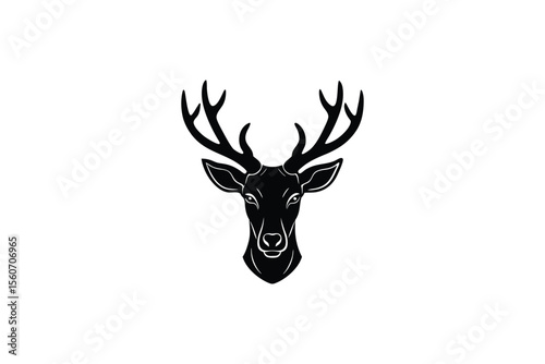 deer head vector