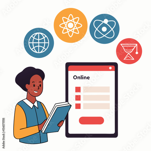 Online learning resources and educational support for students