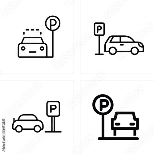 Parking icons