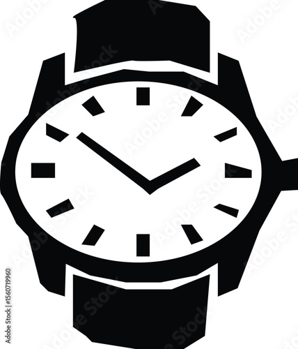 Wrist Watch icon vector