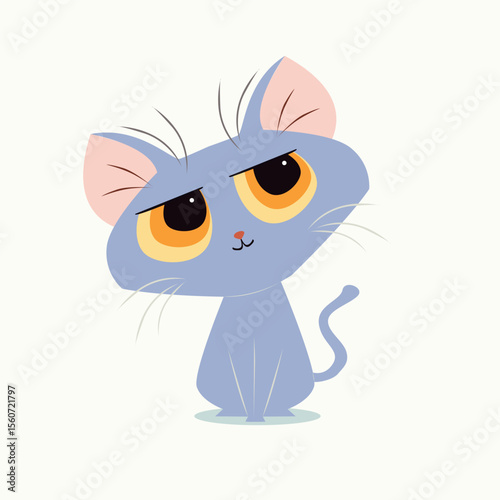 anime cartoon characters cute cats in spring pictures, happy cute, art, animals, kittens, pets, graphics, cats