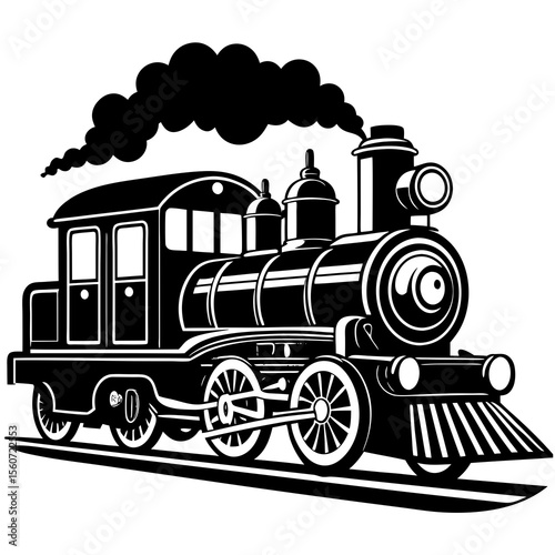 old steam locomotive