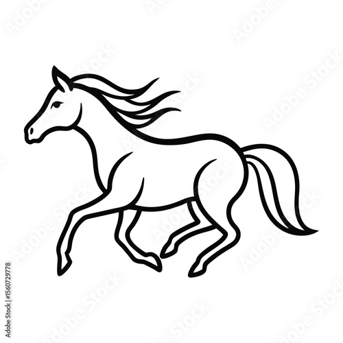 horse vector illustration