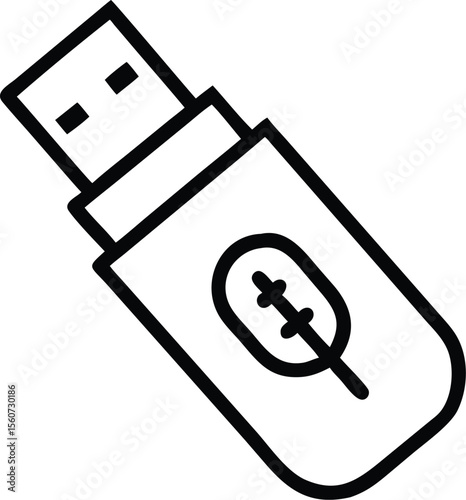 usb flash drive icon