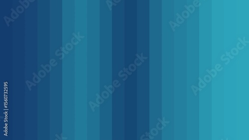 Vertical blue color gradient stripes background animation