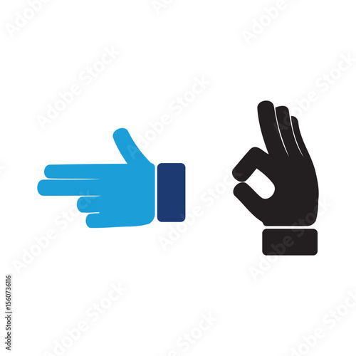 vector hand icon