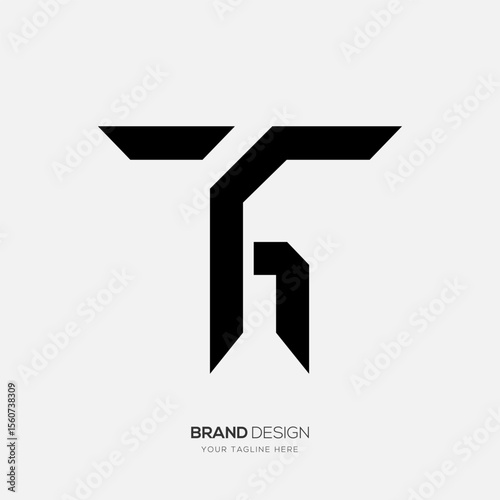 TG Monogram Minimal Logo