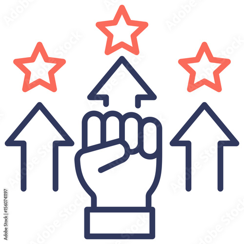 Empowerment Dual Tone Icon