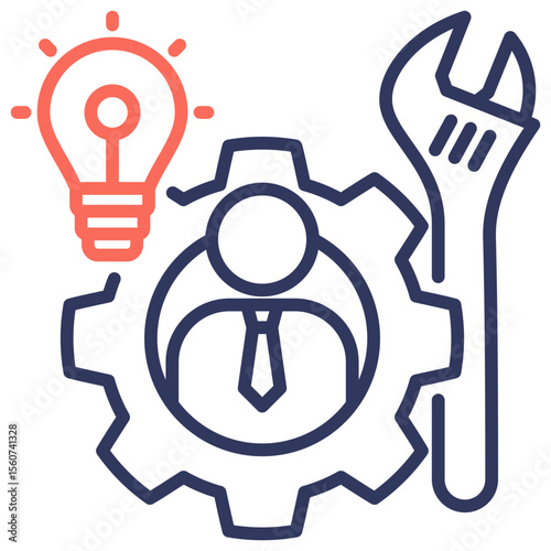 Skills Dual Tone Icon