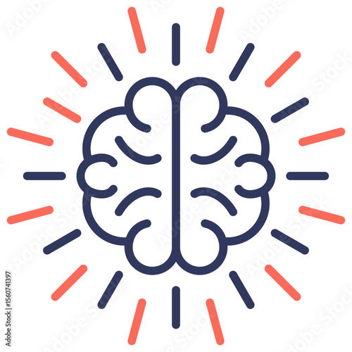 Brain Dual Tone Icon