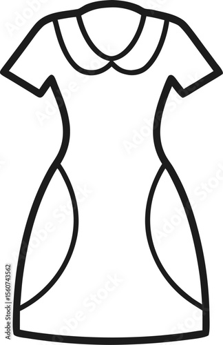 vector image of a dog
