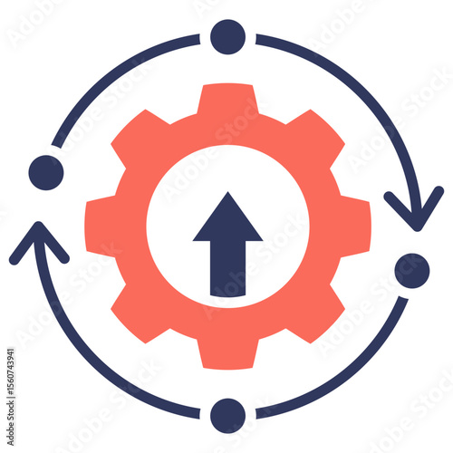 Process Improvement Mixed Icon