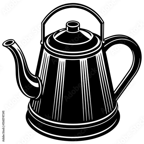 teapot and cup