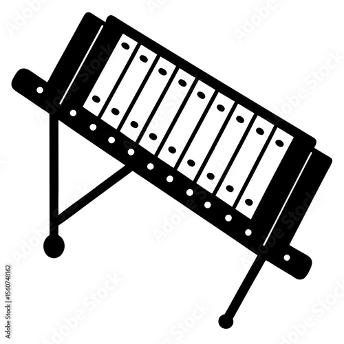 vector illustration of a black board
