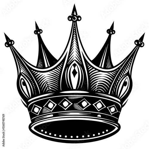 vector crown icon