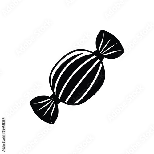  Candy Silhouette Vector 