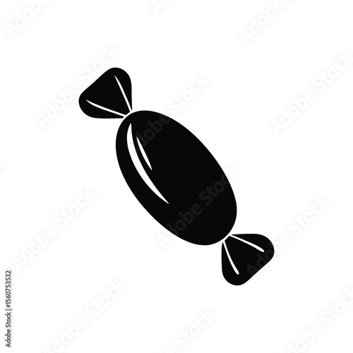  Candy Silhouette Vector 