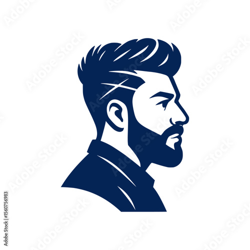 Barber shop hair cut style vector 