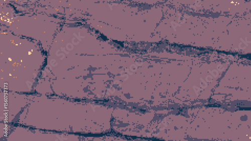 Pixel art rock texture