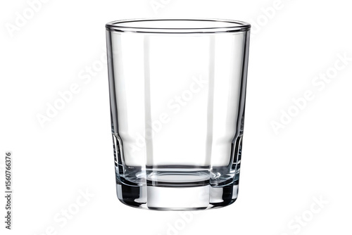 Wallpaper Mural empty glass isolated on white Torontodigital.ca