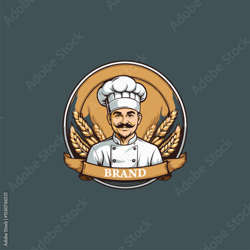 Bread and Cake Logo Design Template. Editable and Ready to use