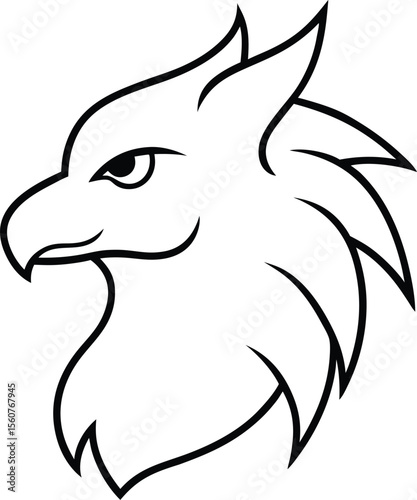eagle vinyl ready vector illustration