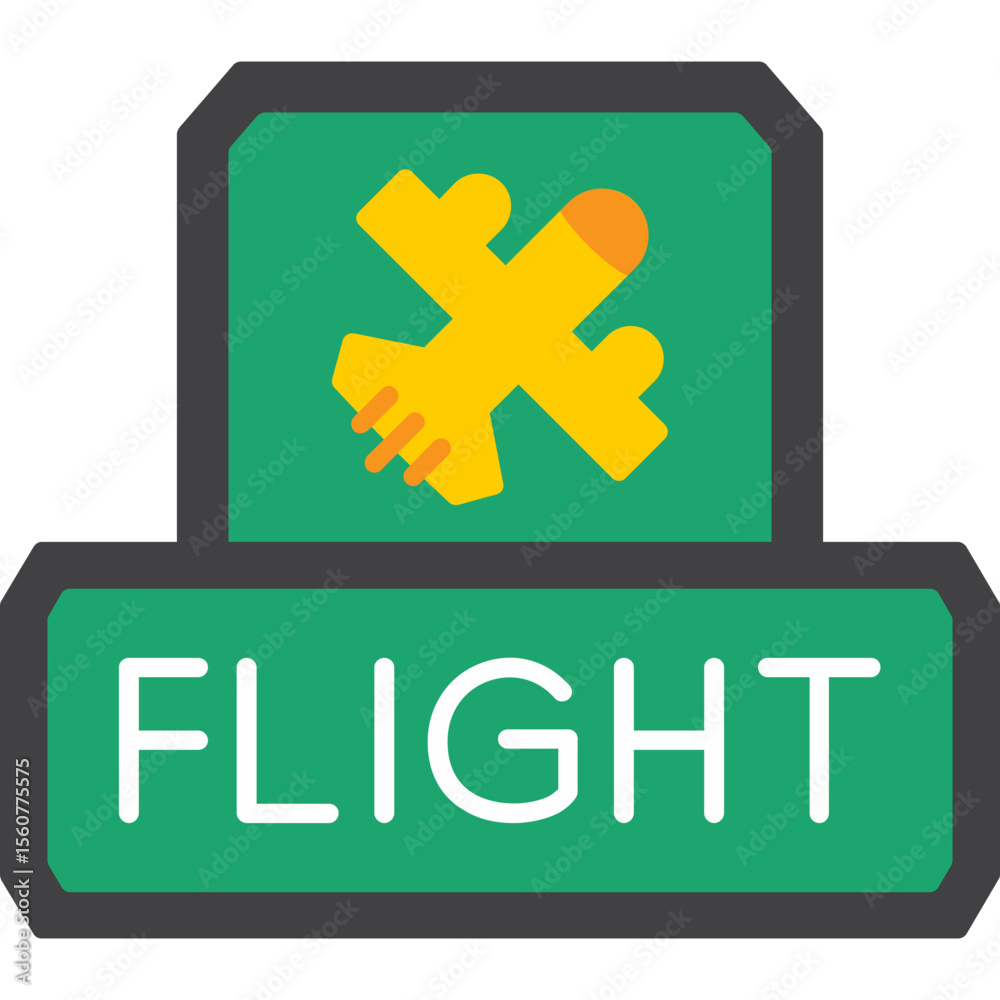 Obraz premium Flight Icon