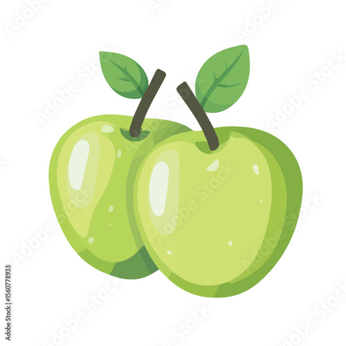Cepelinai, flat style 2D vector image, isolated on a white background