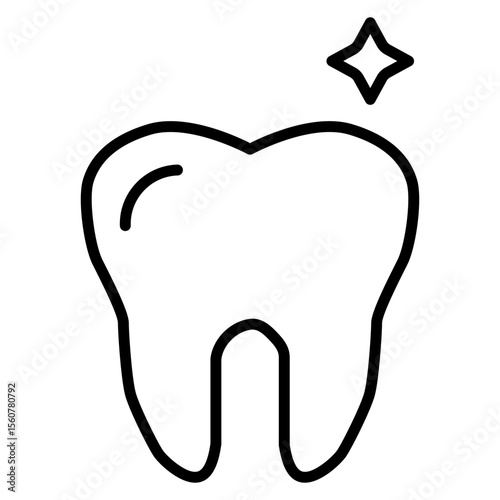 Clean Tooth Icon