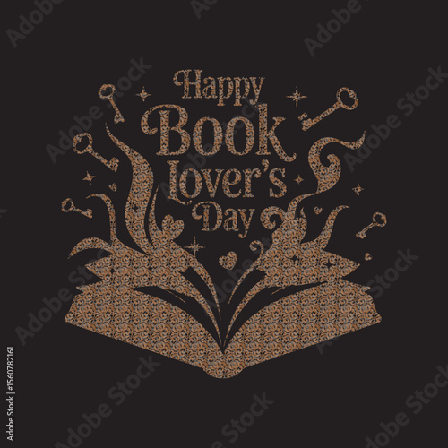 Happy Book Lovers Day Vector Illustration,
Open Book with Floral Elements Design,
Book Lovers Day Typography Art,
Elegant Open Book with Stars and Hearts,
Minimalist Book Lovers Day Celebration,